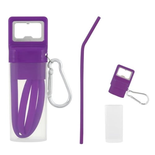 Pop And Sip Bottle Opener Straw Kit