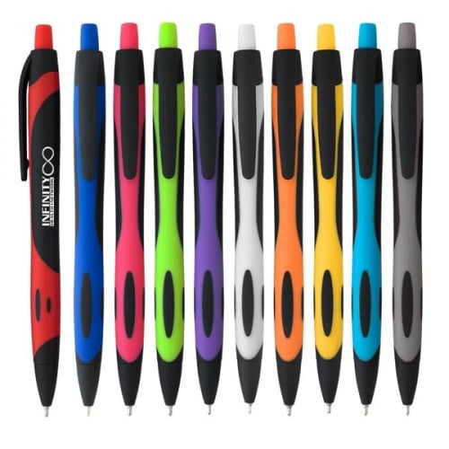 Two-Tone Sleek Write Rubberized Pen