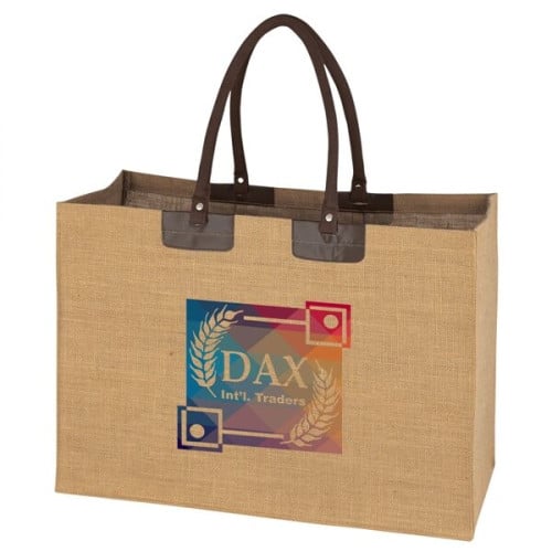 Jumbo Jute Tote Bag