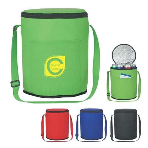 NON-WOVEN ROUND COOLER BAG