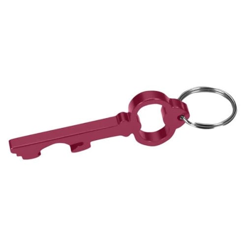 Key Shape Bottle Opener Key Ring