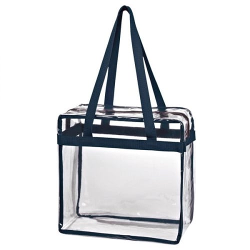 Clear Tote Bag With Zipper