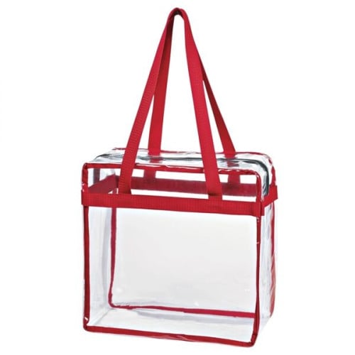 Clear Tote Bag With Zipper
