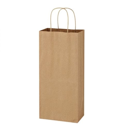 Kraft Paper Brown Wine Bag - 5.25" x 13"