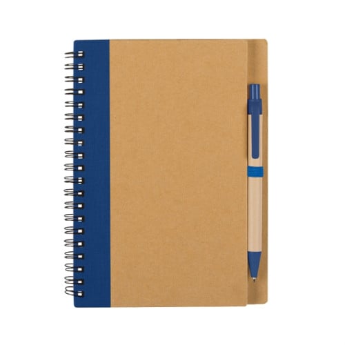 Eco-Inspired Spiral Notebook & Pen