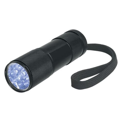 The Stubby Aluminum LED Flashlight With Strap