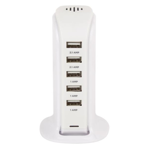 5-Port USB Hub Tower