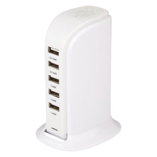 5-Port USB Hub Tower