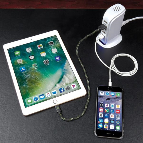 5-Port USB Hub Tower