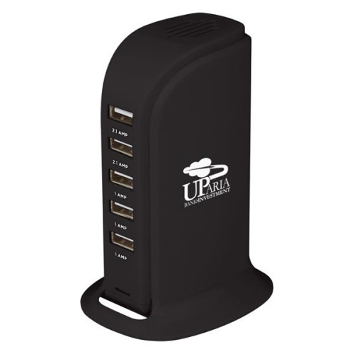 5-Port USB Hub Tower