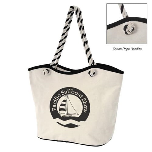 MAUI 8 OZ. LAMINATED COTTON TOTE BAG