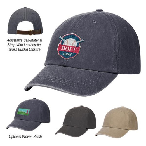 Washed Cotton Dad Cap