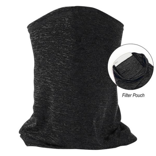 Heathered Cooling Gaiter With Filter