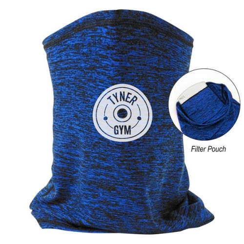 Heathered Cooling Gaiter With Filter