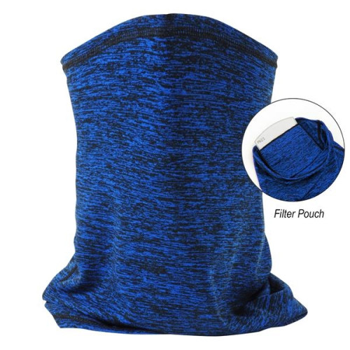 Heathered Cooling Gaiter With Filter