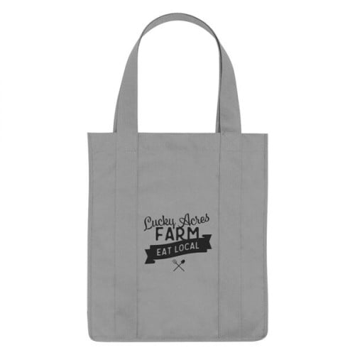 Non-Woven Shopper Tote Bag With 100% RPET Material