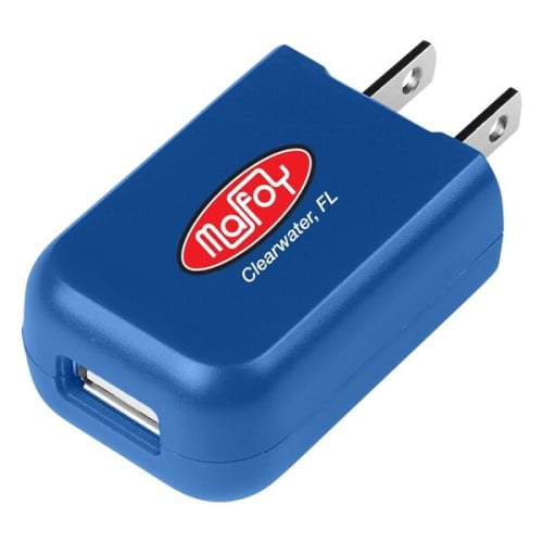 UL Listed Rectangular USB A/C Adapter