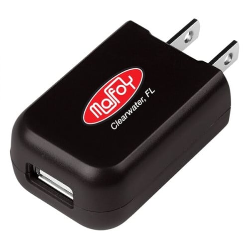 UL Listed Rectangular USB A/C Adapter