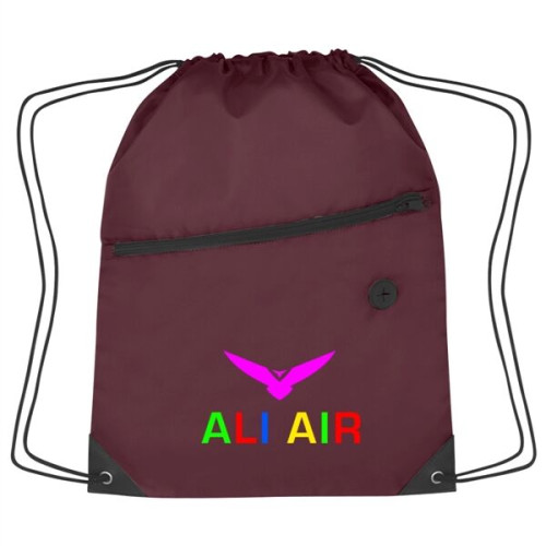 Hit Recycled Sports Pack With Front Zipper