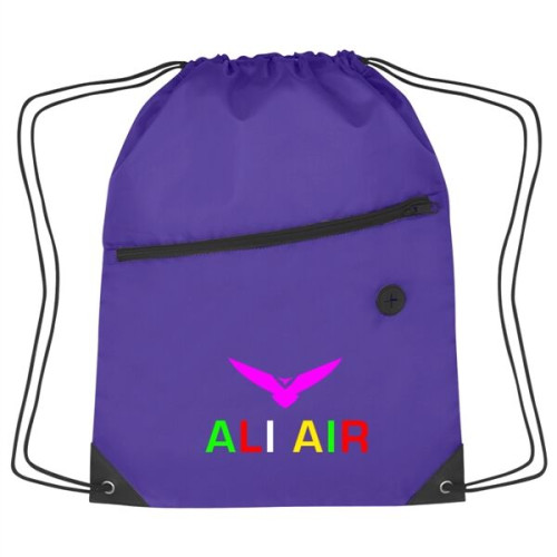Hit Recycled Sports Pack With Front Zipper