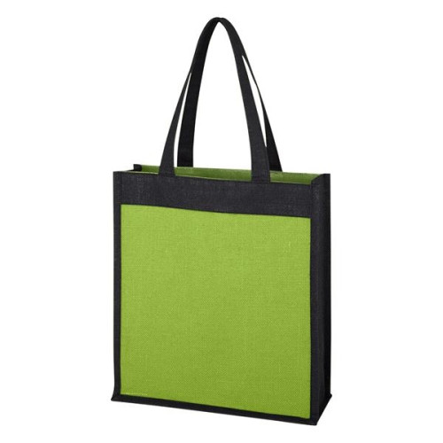 Laminated Jute Tote Bag