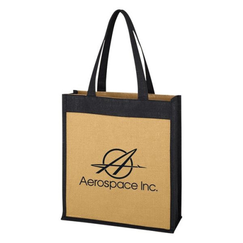 Laminated Jute Tote Bag