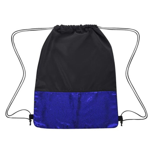 Flip Sequin Drawstring Bag