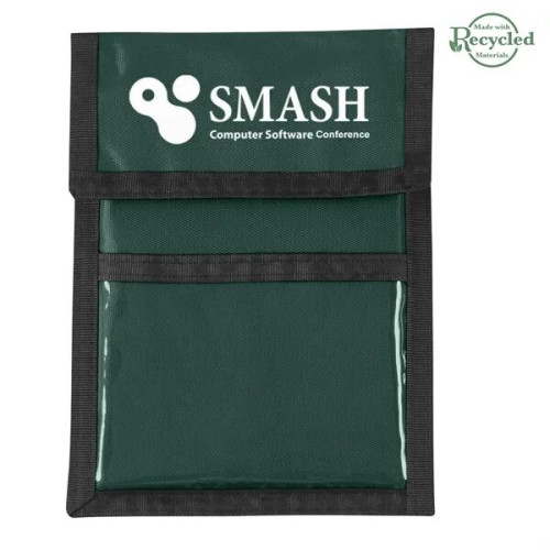 Nylon Neck Wallet Badge Holder