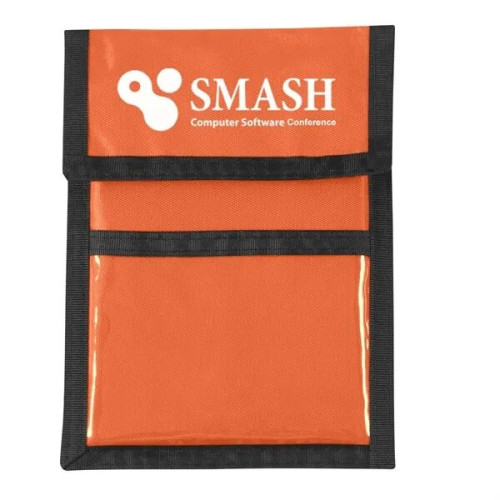 Nylon Neck Wallet Badge Holder