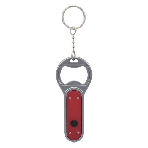 Fiesta Key Chain with Bottle Opener & LED Light