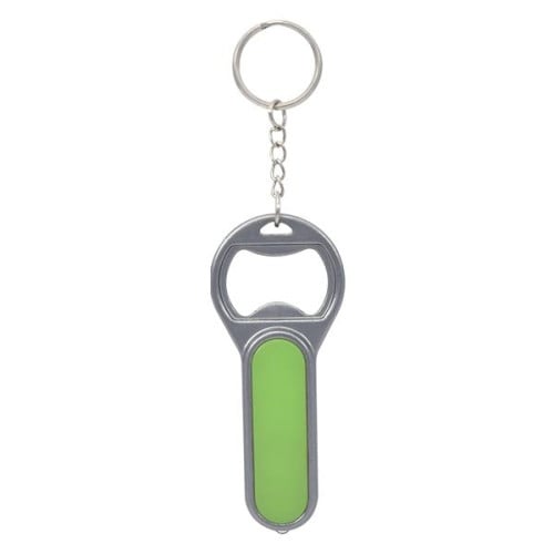 Fiesta Key Chain with Bottle Opener & LED Light