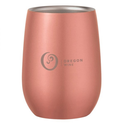 9 Oz. Stainless Steel Stemless Wine Glass