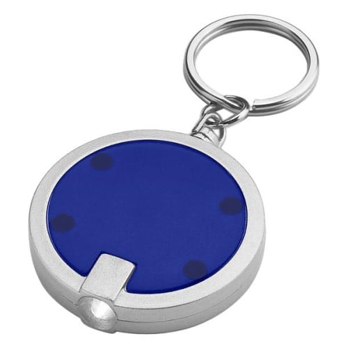 Round LED Key Chain