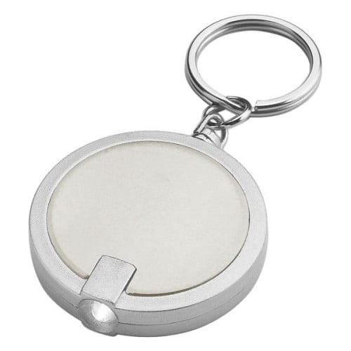 Round LED Key Chain