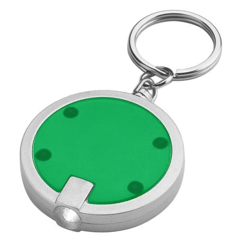 Round LED Key Chain