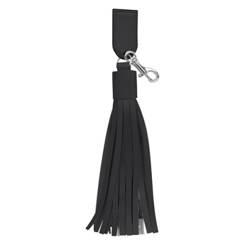 2-In-1 Charging Cables On Tassel Key Ring