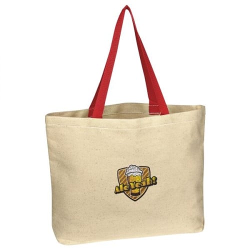 Natural Cotton Canvas Tote Bag