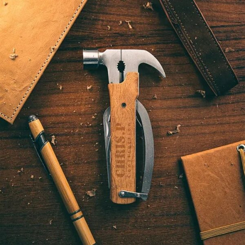 12-IN-1 MULTI-FUNCTIONAL WOOD HAMMER