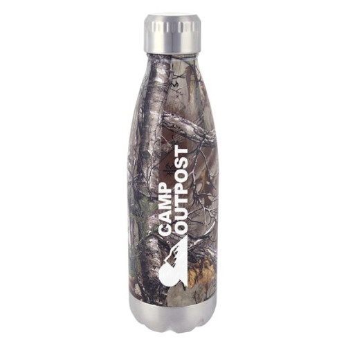 16 Oz. Realtree® Swiggy Stainless Steel Bottle