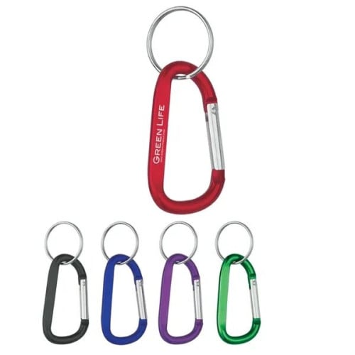 8mm Carabiner With Split Ring