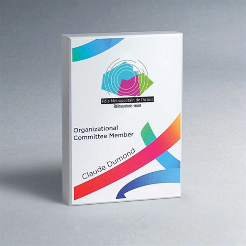 5" x 7" Wood Block Award