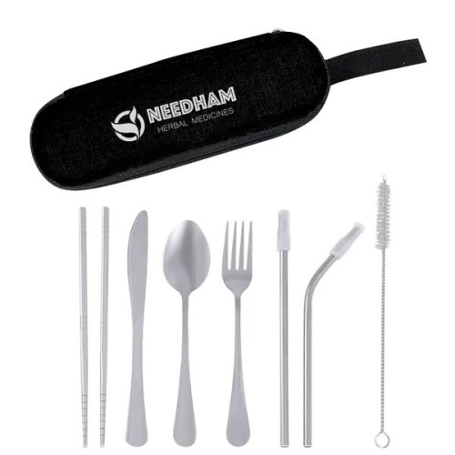 Stainless Steel Cutlery Set In Pouch
