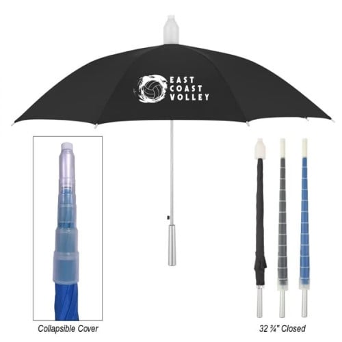 46" Arc Umbrella With Collapsible Cover