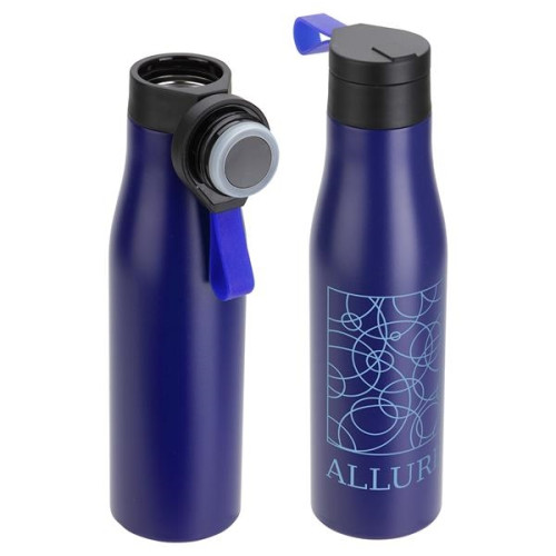 Allure 20 oz Magnetic Lid Stainless Steel Bottle