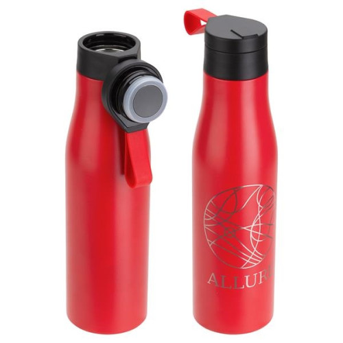 Allure 20 oz Magnetic Lid Stainless Steel Bottle