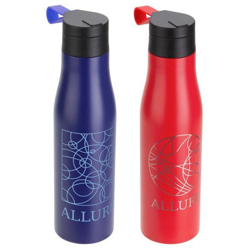 Allure 20 oz Magnetic Lid Stainless Steel Bottle