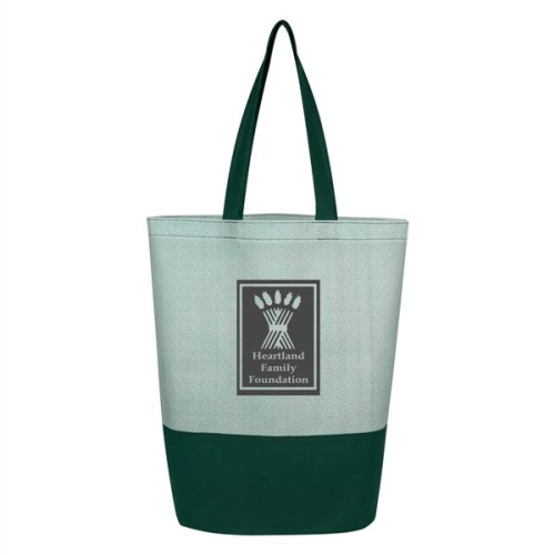 Herringbone Non-Woven Tote Bag