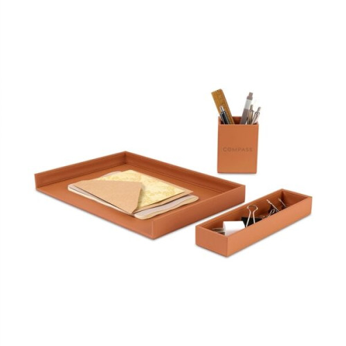 Easton 3 Piece Desktop Organizer Set