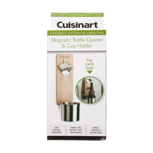 Cuisinart Outdoors® Magnetic Bottle Opener & Cup Holder