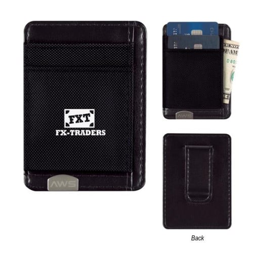 Executive RFID Money Clip Card Holder